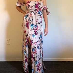 A summer maxi dress